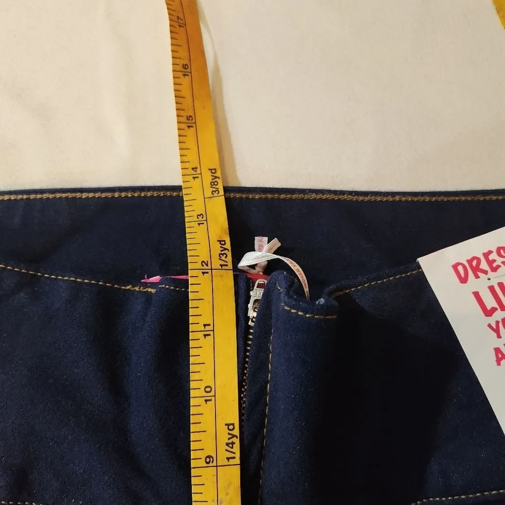 Tailor Vintage Women's Dark Blue Push Up Jeggings Size‎ 13